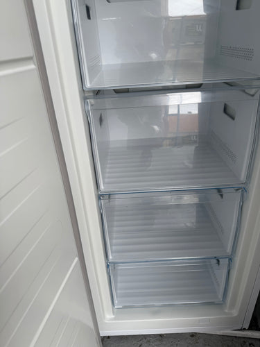 Factory second Hisense 173L Upright Freezer White HRVF170 - Second Hand Appliances Geebung